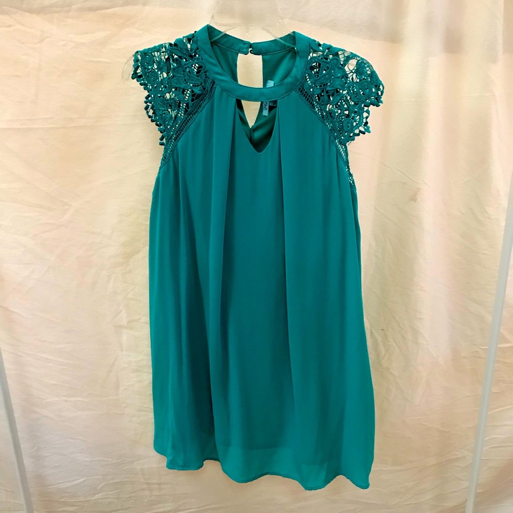 Teal dress